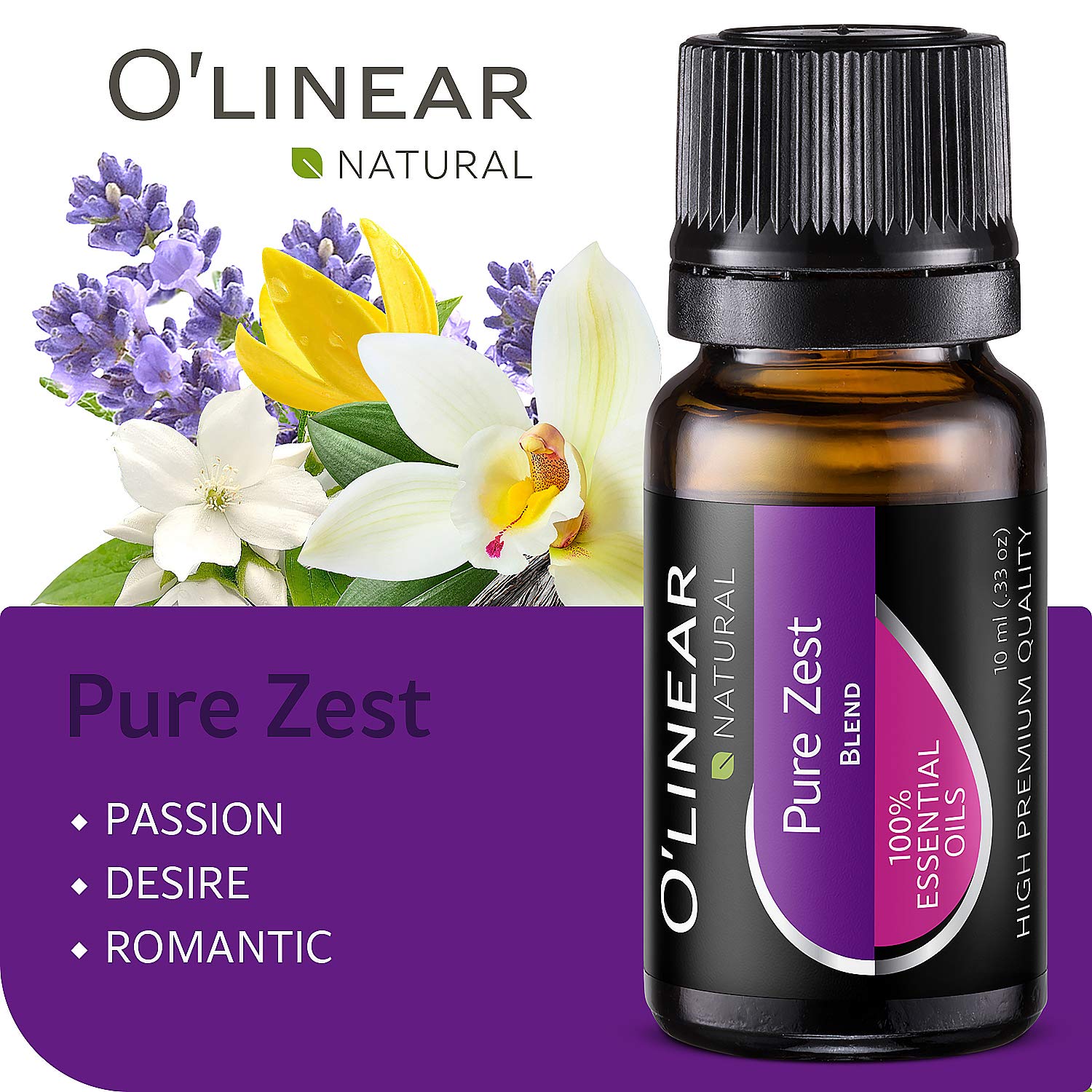 DIY fragrance ideas with O'Linear essential oils for home use.