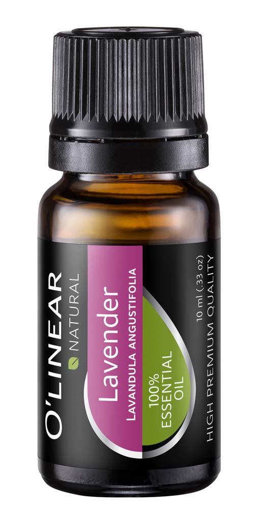 O'Linear lavender oil bottle 10ml ready for diffusers and relaxation.