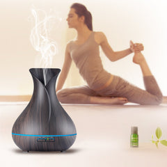OliveTech Aroma Diffuser features 400ml capacity for long fragrance cycles