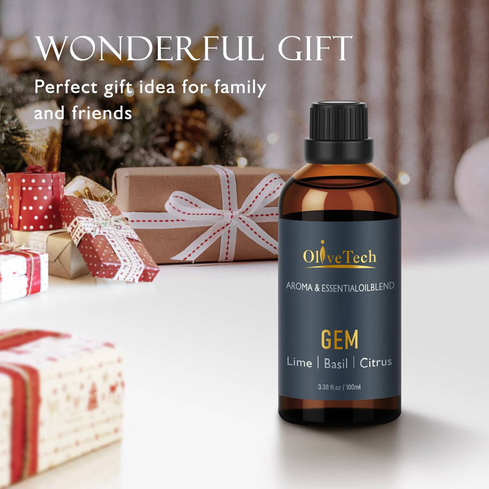 OliveTech GEM room ambience in a serene space with refined scent.