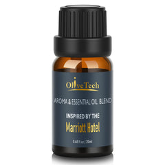 OliveTech Hotel Diffuser Oil bottle in amber glass for lasting fragrance.