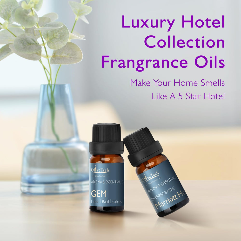 OliveTech diffuser silent operation suitable for bedrooms and offices.