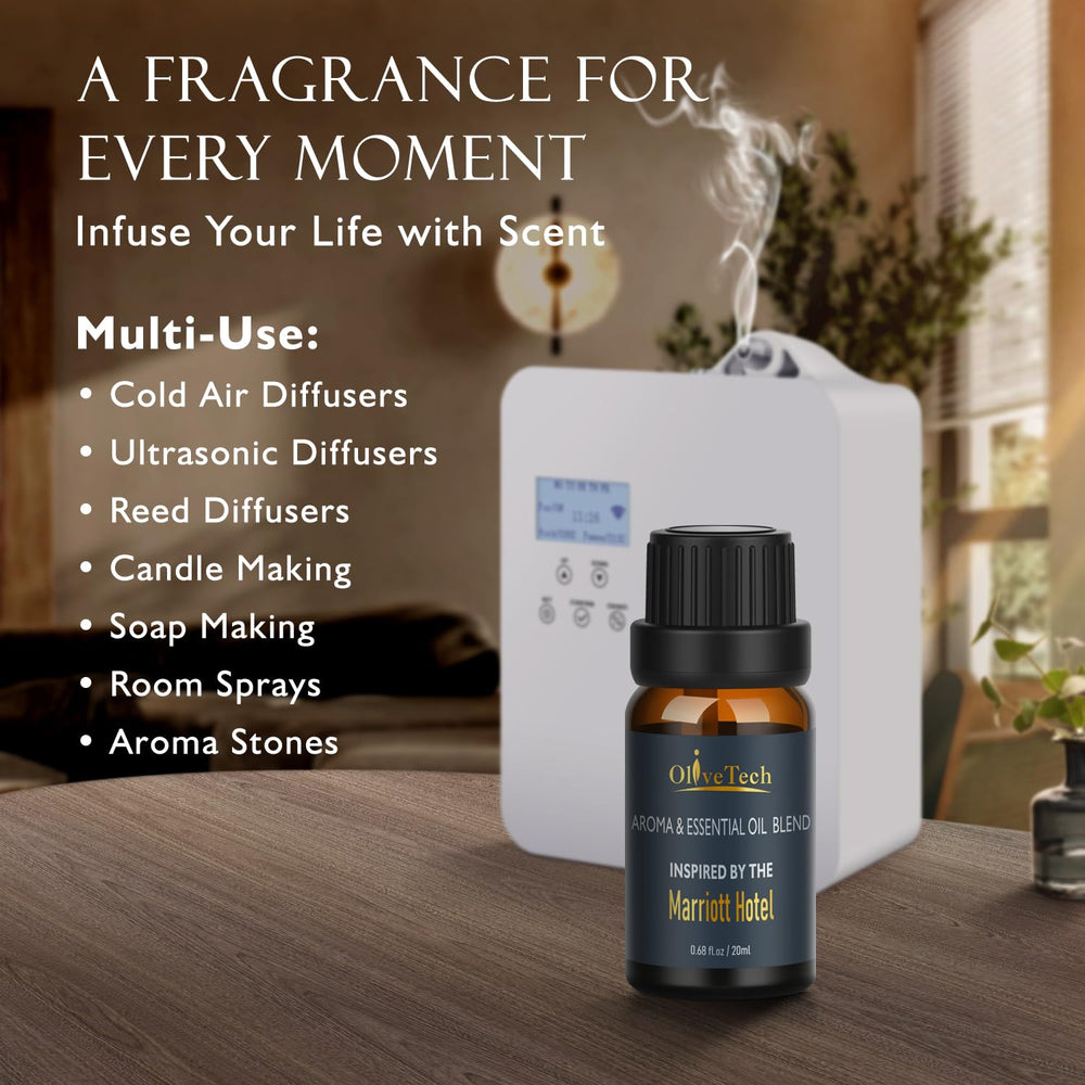OliveTech oceanic floral base enhances reeds and DIY projects.
