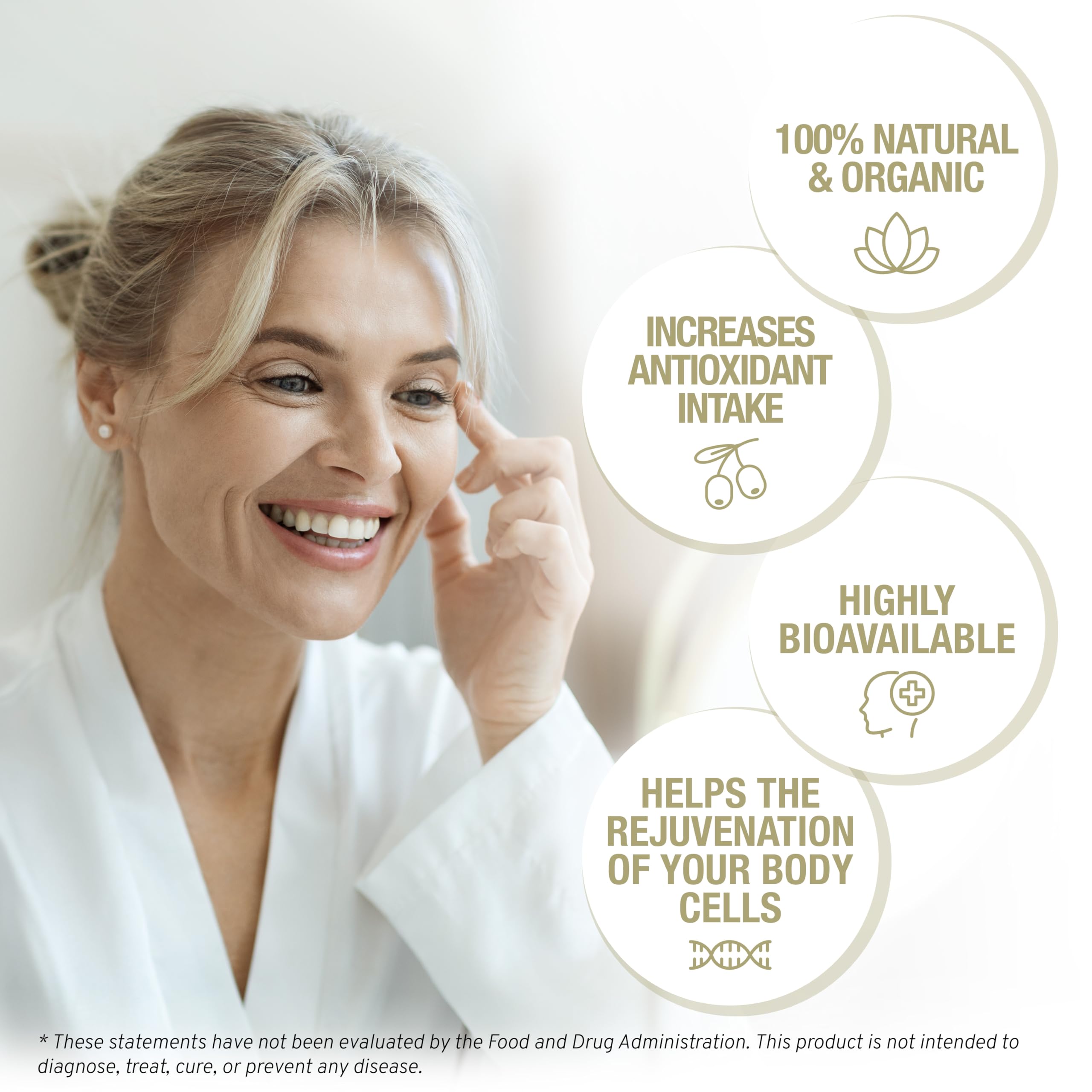 Capsule close-up from OLIVIE illustrating bioavailable polyphenols