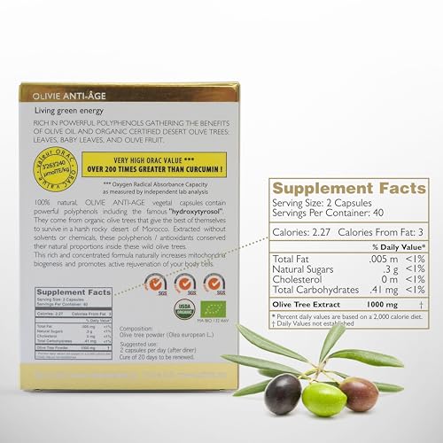 Desert Morocco olive leaves image emphasizing natural origin and purity