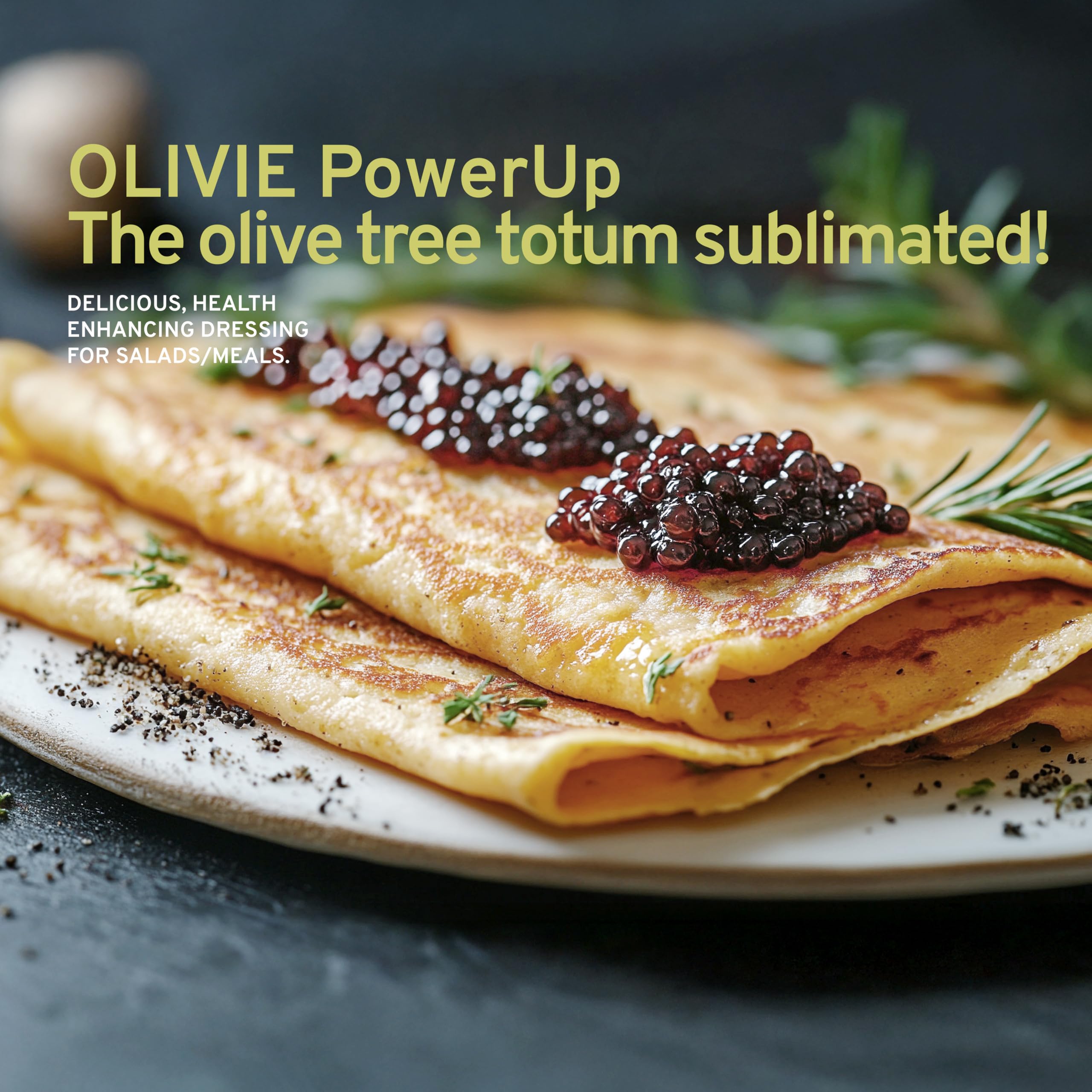 OLIVIE smoothie-ready pearls adding polyphenols to drinks