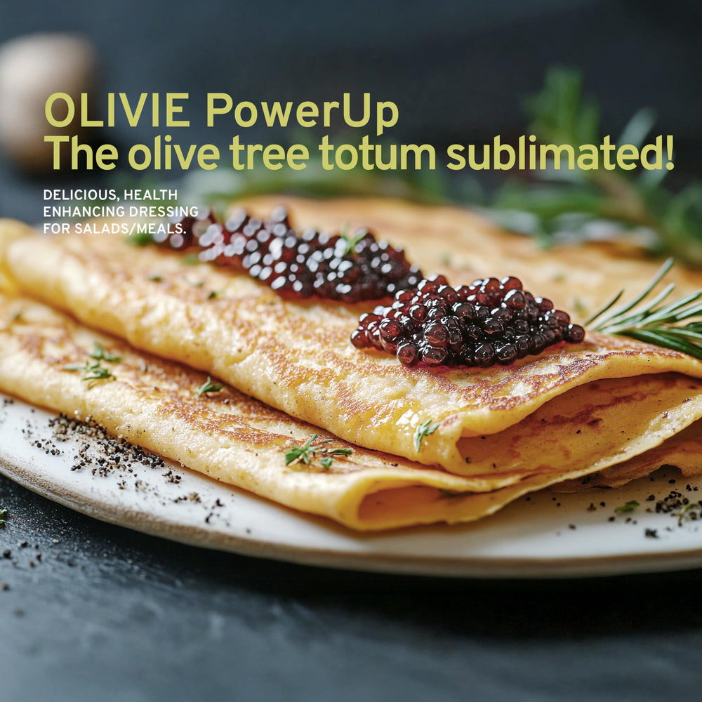 OLIVIE smoothie-ready pearls adding polyphenols to drinks