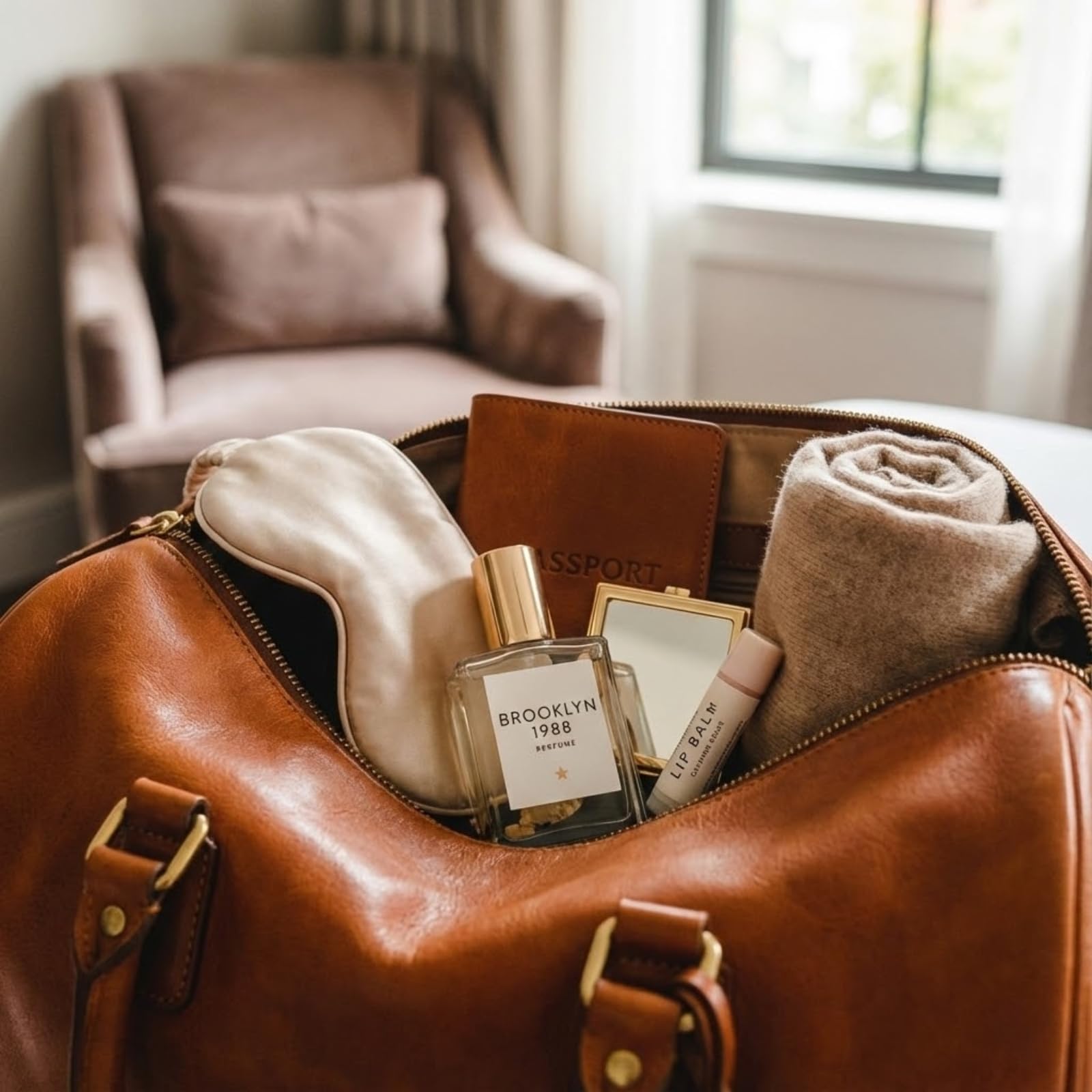 Olivine Atelier Brooklyn 1988 apply to pulse points for a refined scent trail.