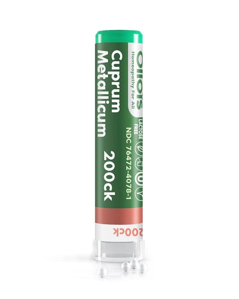 OLLOÏS Cuprum Metallicum 200ck bottle, organic and vegan formulation for daily use.
