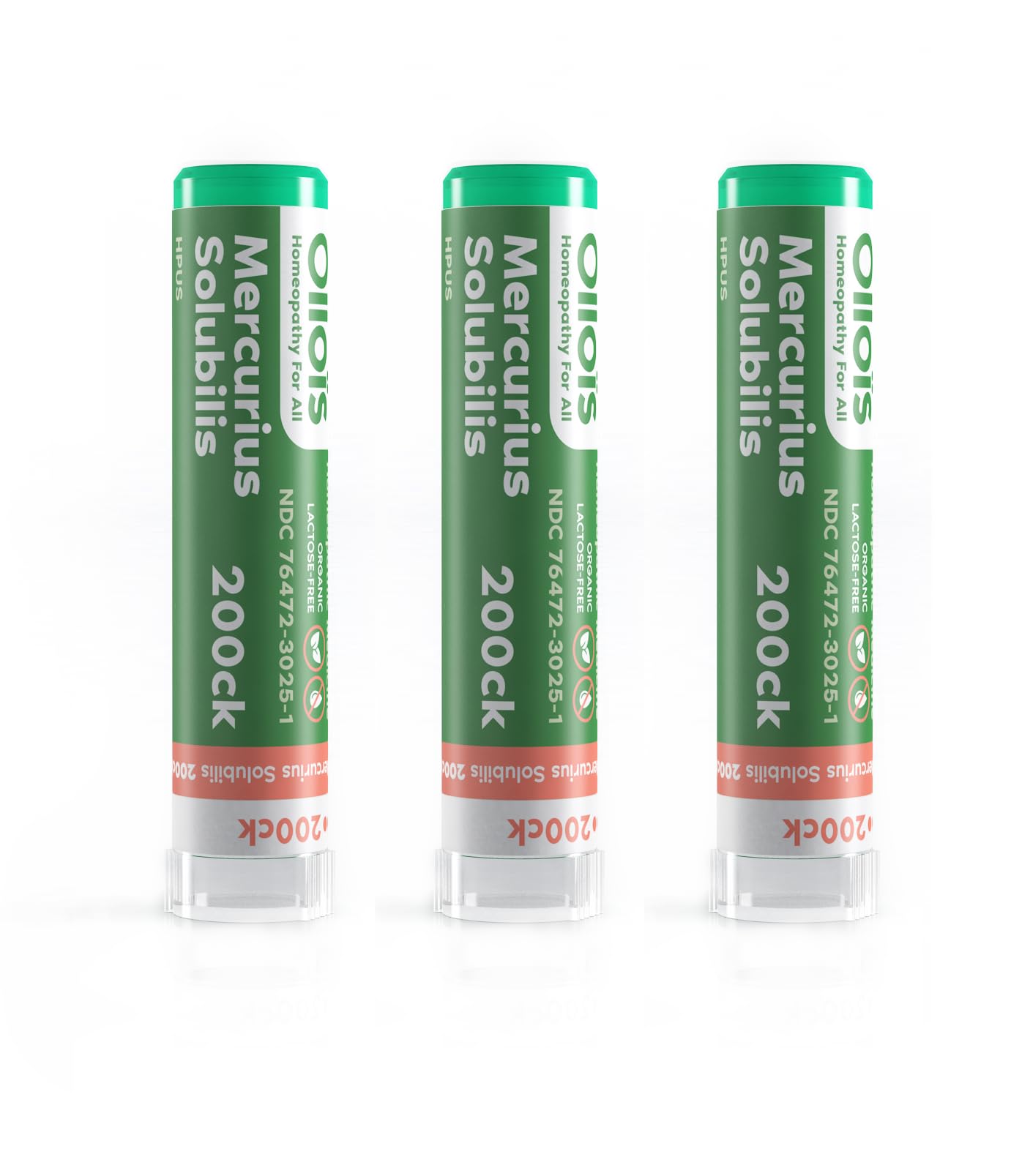 OLLOÏS Mercurius Solubilis 200ck bottle for organic lactose-free homeopathic support.
