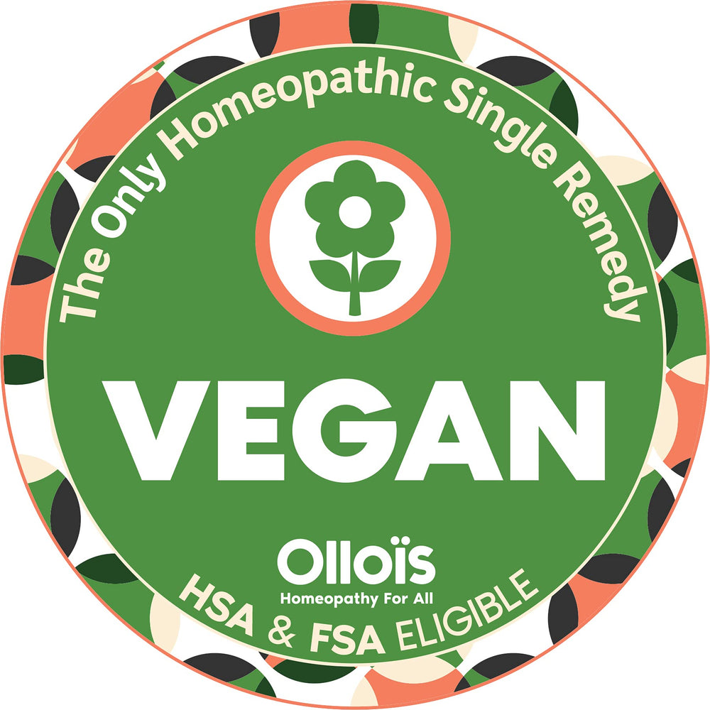 OLLOÏS packaging label featuring dosage directions and usage notes.