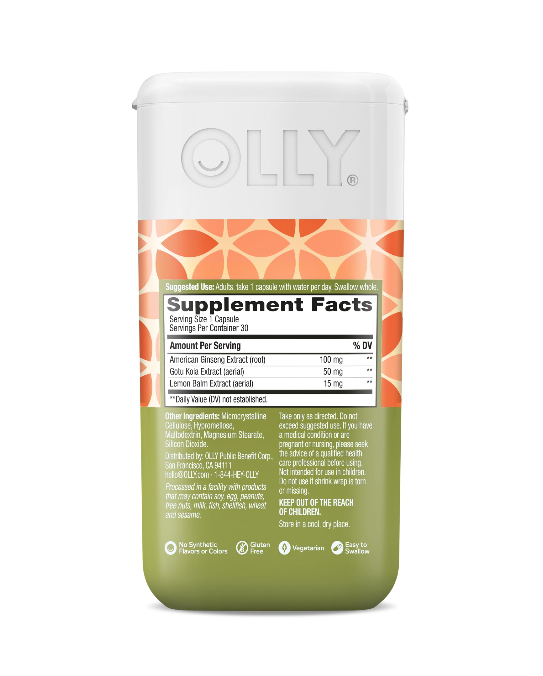 OLLY Focus daily use setup emphasizes consistency for balanced focus throughout the day.
