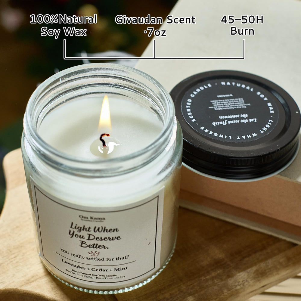 Om Kama dual-layer scent experience transitions from warm to fresh.