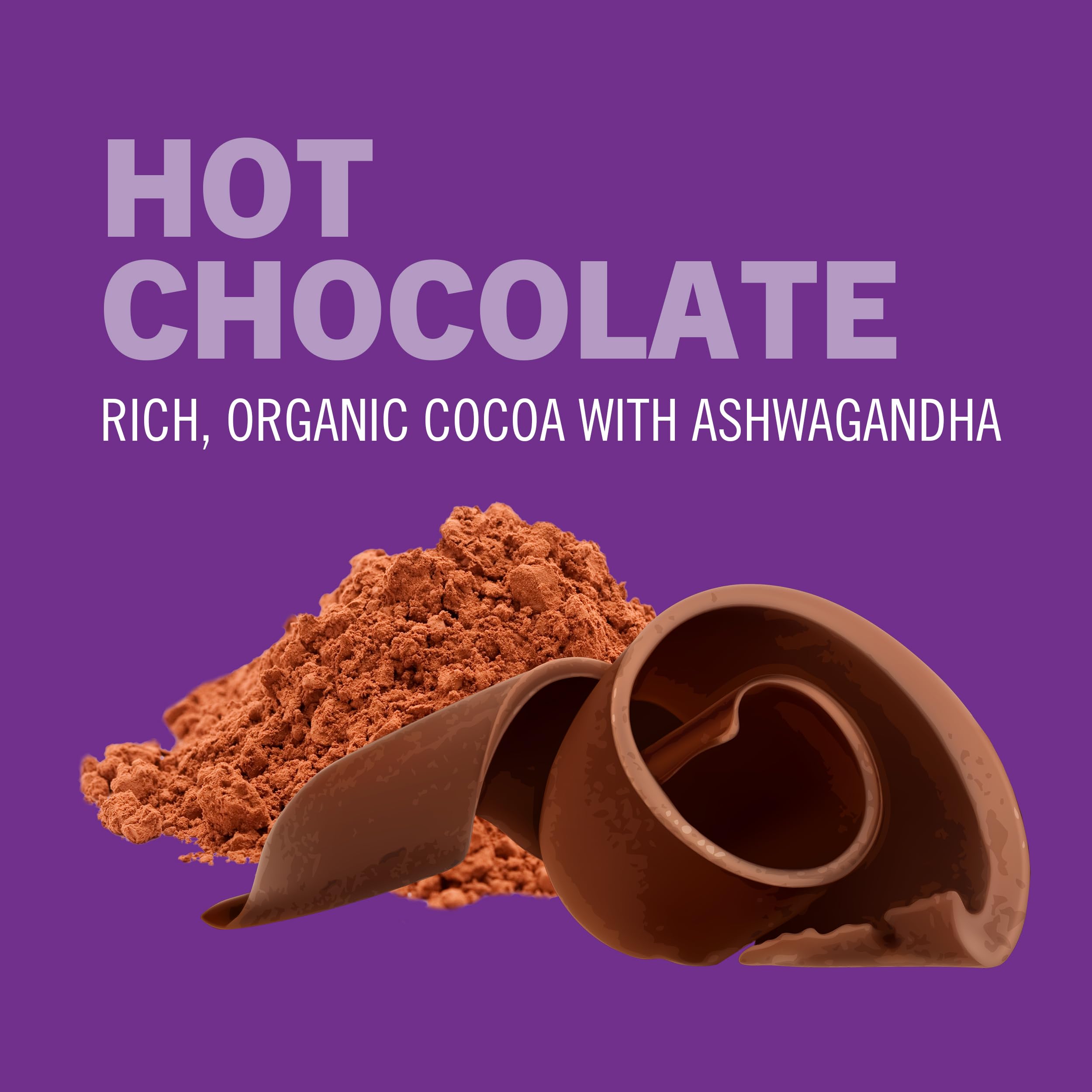 OM Mushroom Superfood daily-use morning routine suggests a mindful, caffeine-free ritual.