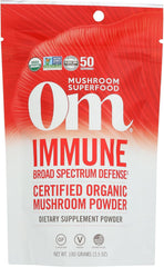 OM Mushroom Superfood Immune Powder Pouch ready to mix for daily immune support