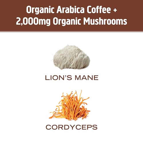 Cordyceps infusion in OM Instant Coffee for energized daytime routine