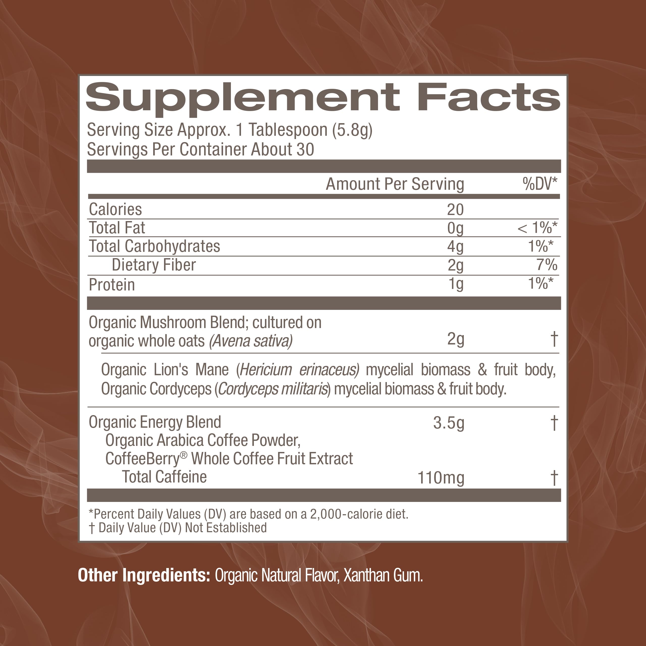OM Mushroom Superfood Organic Arabica coffee delivers a bold, smooth cup with functional mushroom notes.
