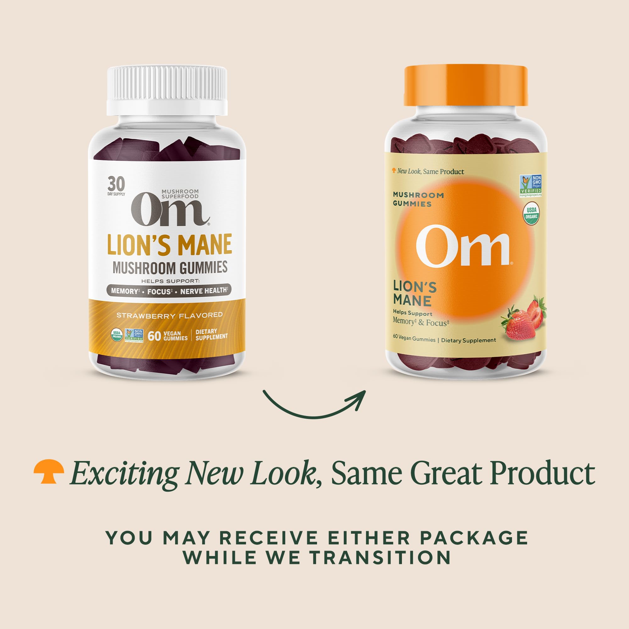 OM Mushroom Superfood third-party tested seal confirms purity and potency.