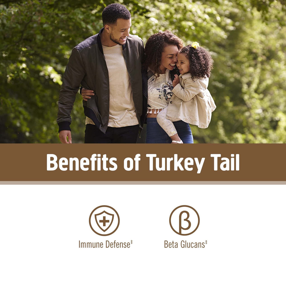 Om Mushroom Superfood turkey tail powder stirred into coffee for convenient wellness.