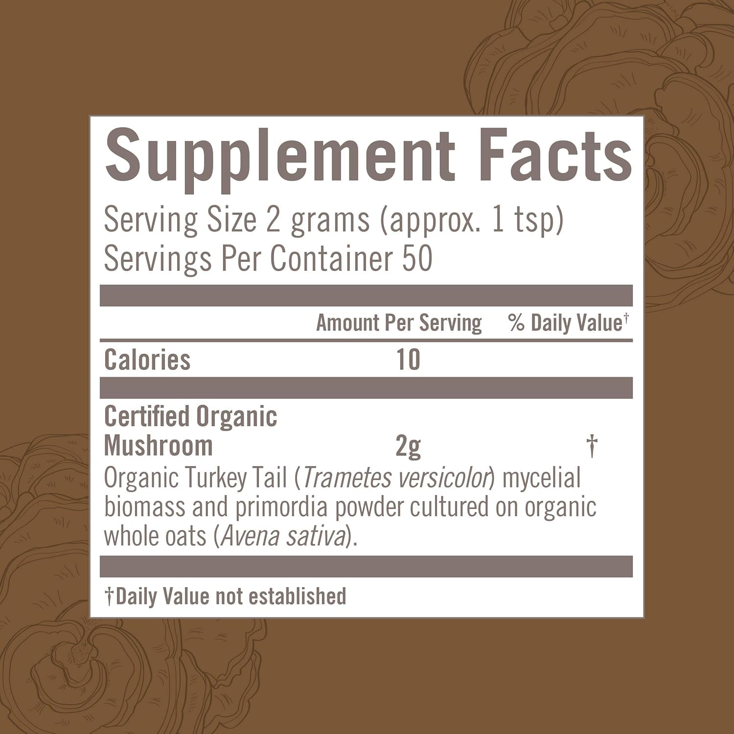 Pouch and scoop highlight 50 servings for everyday wellness.