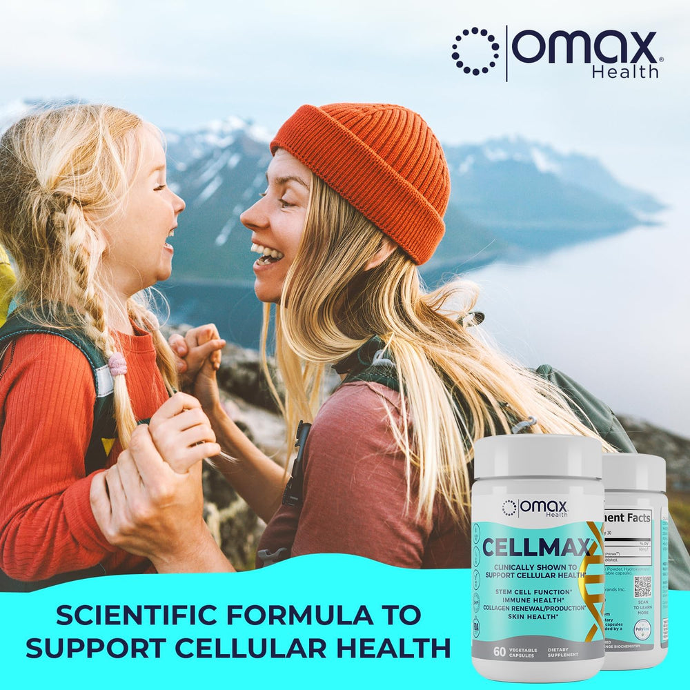Omax3 Cellmax daily-use scene shows simple routine integration.