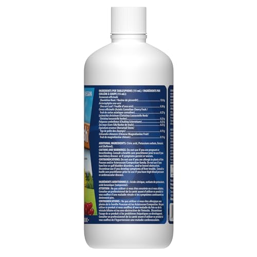 Omega Alpha Kidney Flush bottle label highlighting natural ingredients