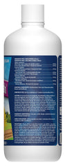 Omega Alpha Liver Flush bottle showing dosage guidance and convenient 500 ml liquid