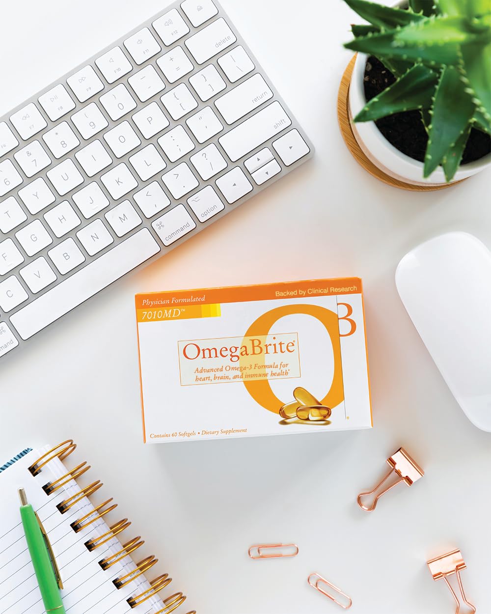 OmegaBrite 7010MD nitrogen-flushed packaging preserves freshness and stability.