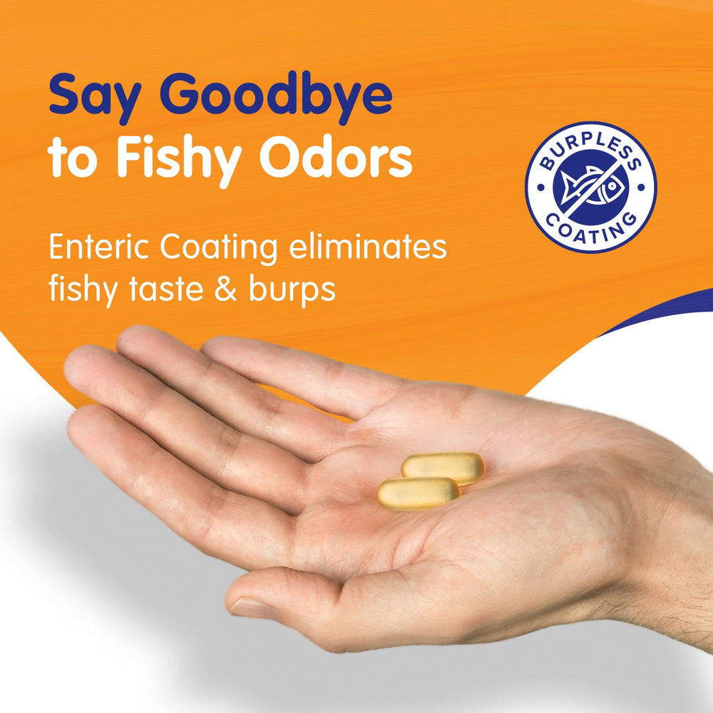 OmegaVia IFOS test seal indicates third-party purity and freshness