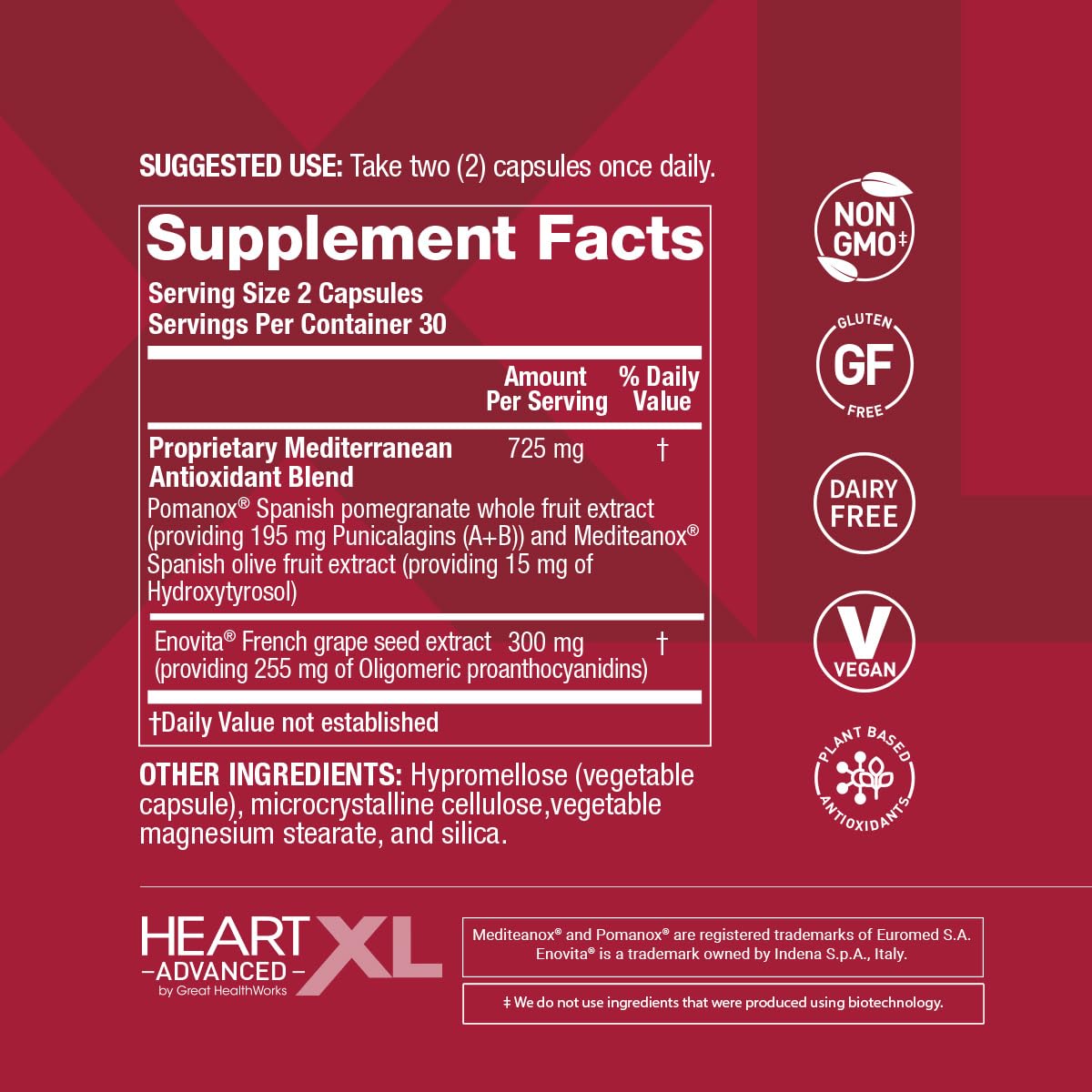 OmegaXL HeartXL Advanced supports endothelial health and blood flow
