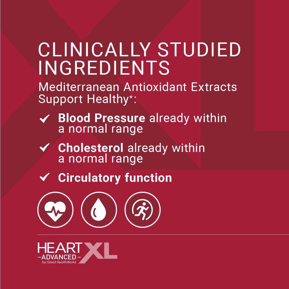 OmegaXL HeartXL Advanced with Mediteanox olive extract antioxidant boost