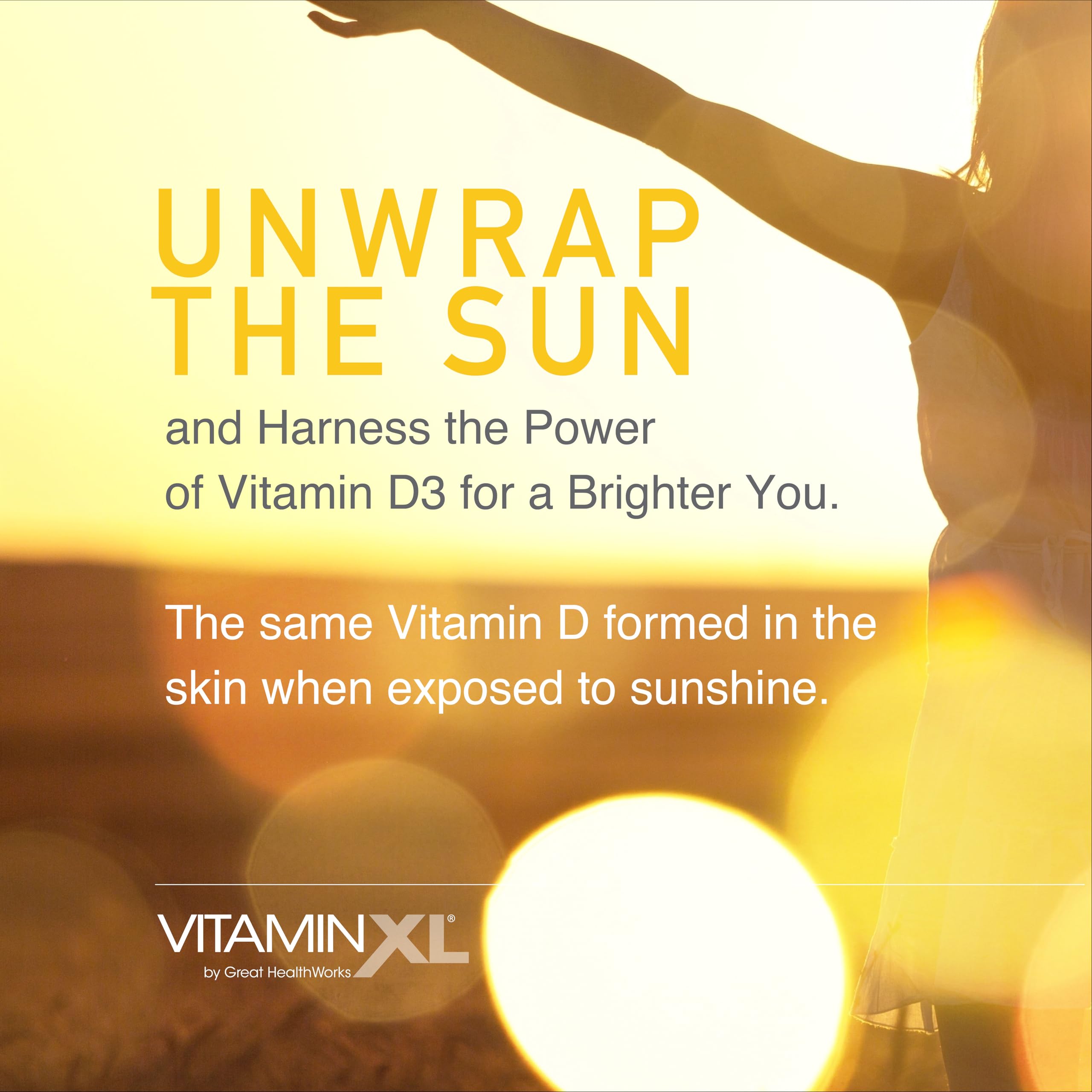 OmegaXL VitaminXL D3 5000 IU safflower oil blend shown to support absorption.