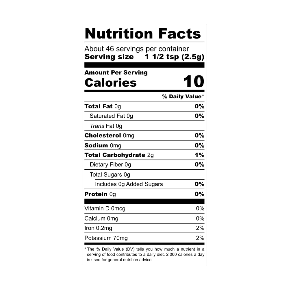 OMG Superfoods Energy Boost Cordyceps Reishi ingredients close-up with mushroom notes.