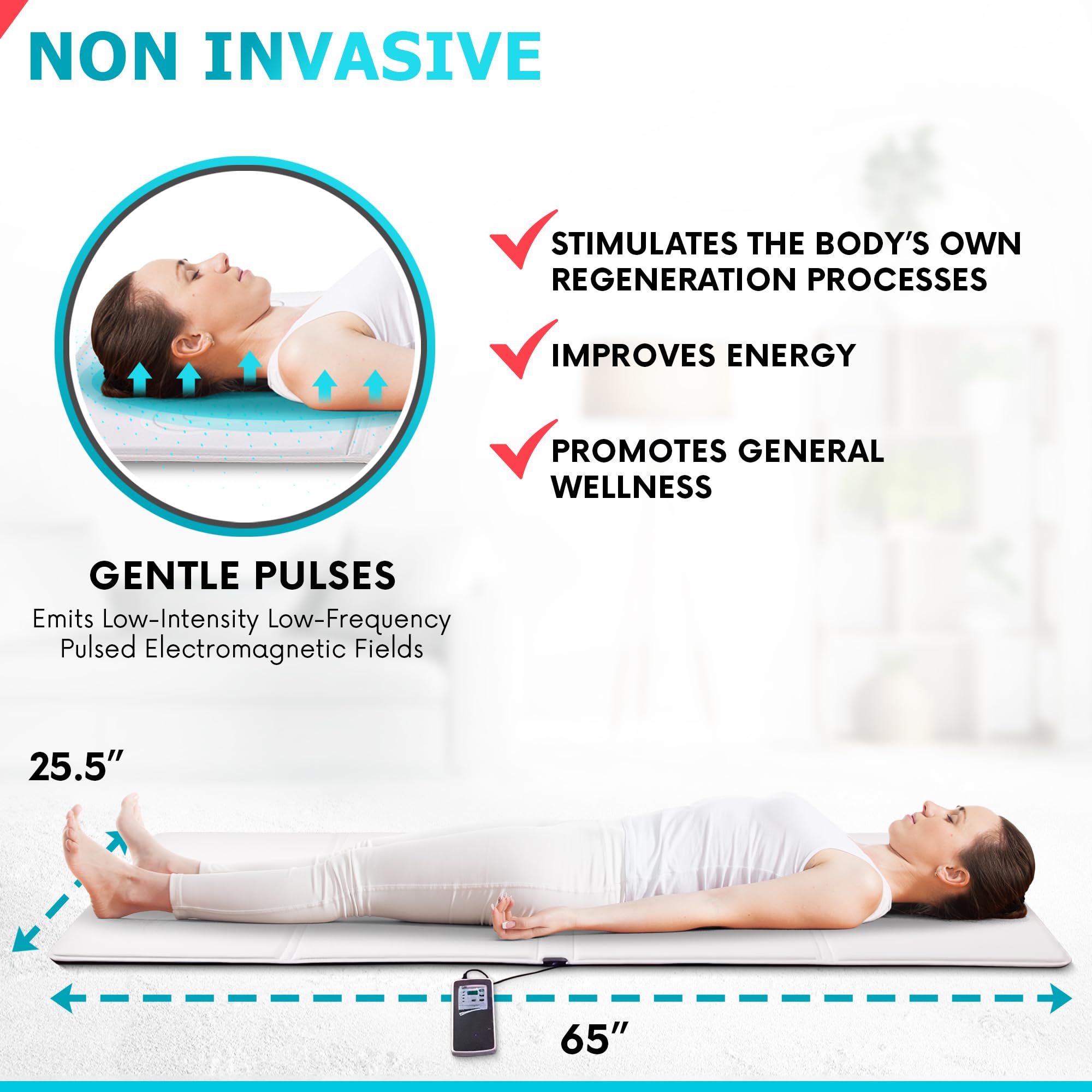 OMI European-designed magnetic field mat emphasizing safety and quality in everyday wellness.