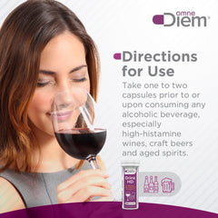 OmneDiem Drink HD capsules on a tray suggesting easy daily use