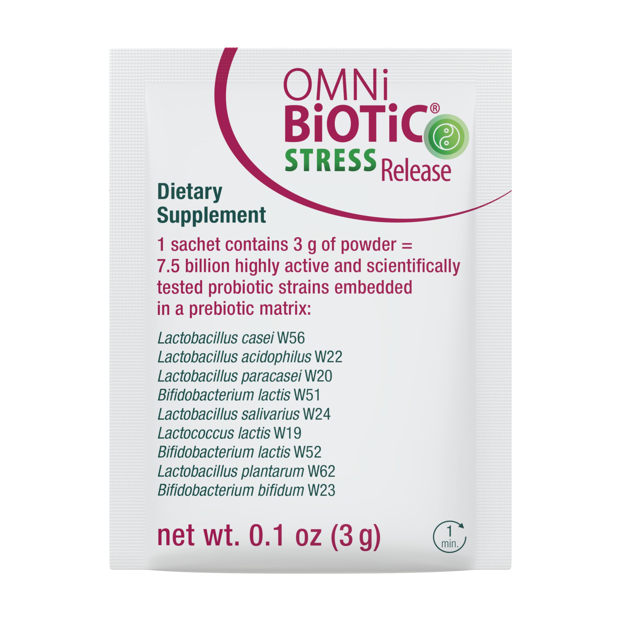 Award badge for OMNi BiOTiC Stress Release Probiotic of the Year.