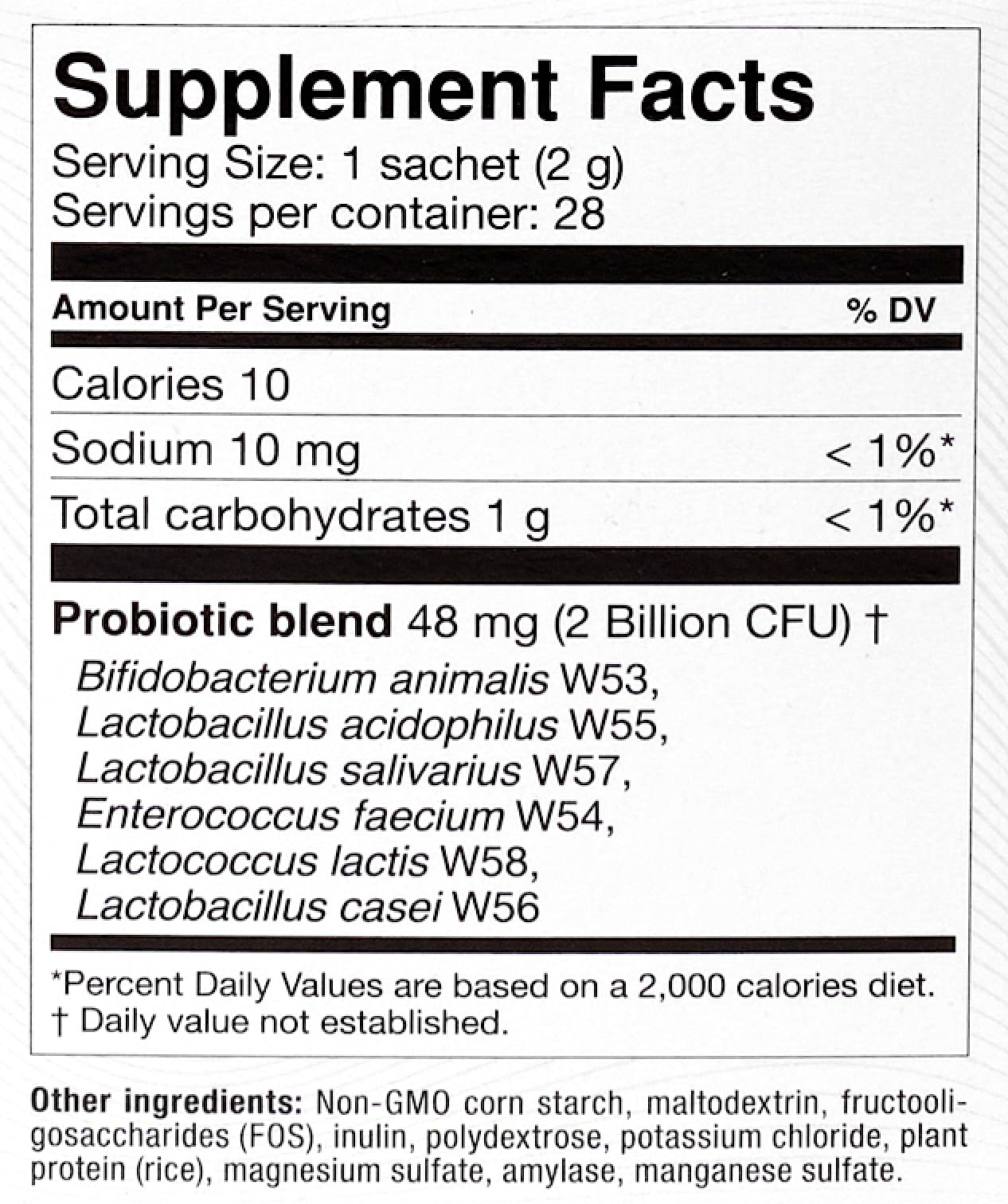 OMNi BiOTiC Balance capsules close-up with hypoallergenic formula for sensitive users.