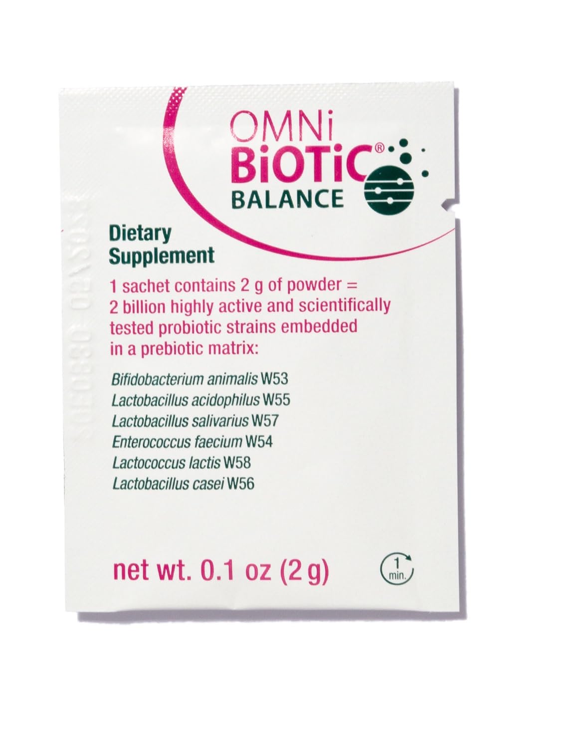 OMNi BiOTiC Balance immune-boost visuals illustrate gut-immune synergy.