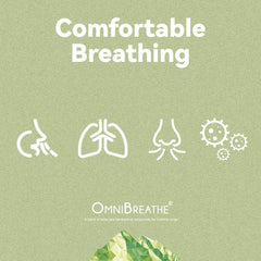 Omnite Omnibreathe NAC capsules highlight antioxidant support for healthy cells.