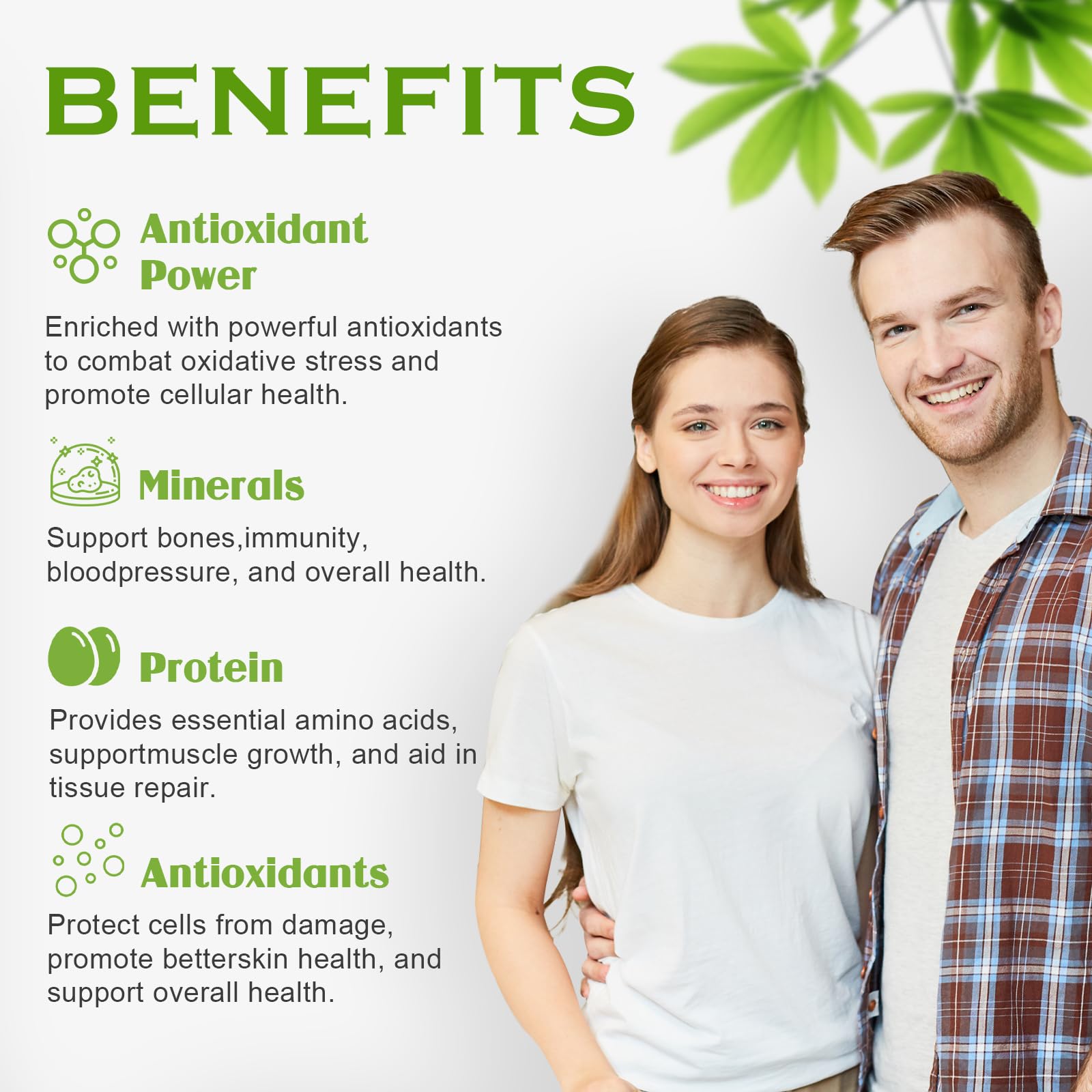 OMOGS Moringa Capsules serving with water shows easy everyday intake.