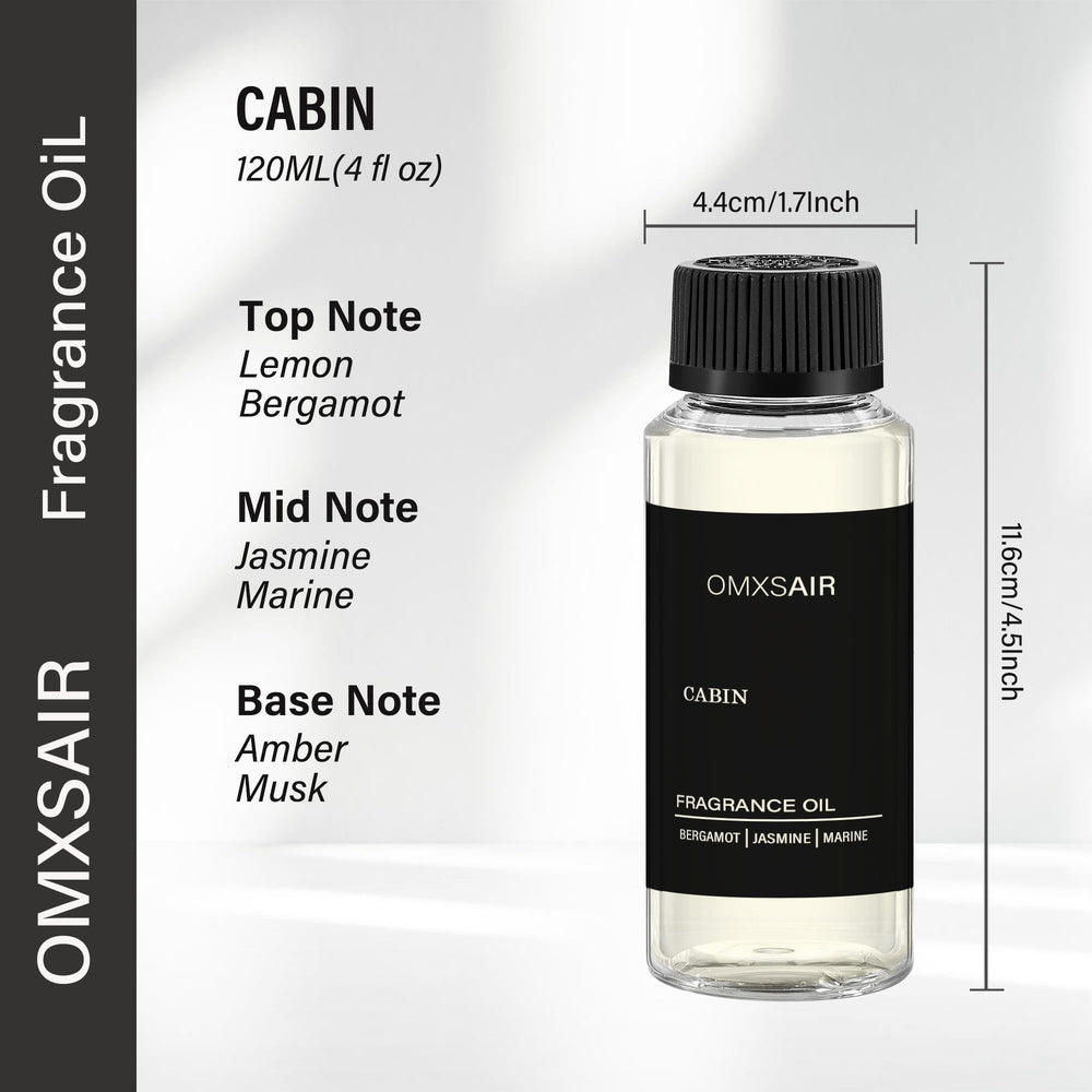 omxsair jasmine-bergamot-marine-notes close-up highlights premium essential oils for refined scent