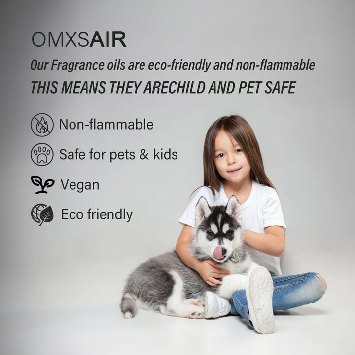omxsair My Way diffuser in car for subtle travel aromatherapy