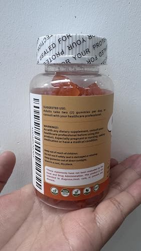 On Greenvita gummies serving confirms simple daily dosage in a pack