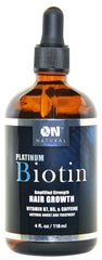 On Natural Jamaican Black Castor Oil bottle for hair support and scalp nourishment.
