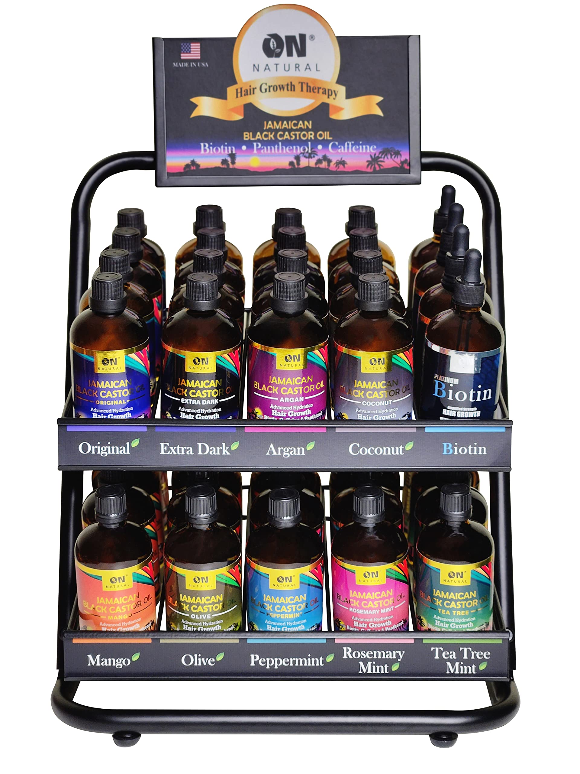 On Natural nails and skin use demonstrates nourishing formula for nails and skin.