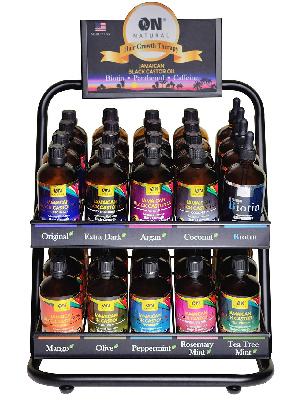 On Natural nails and skin use demonstrates nourishing formula for nails and skin.