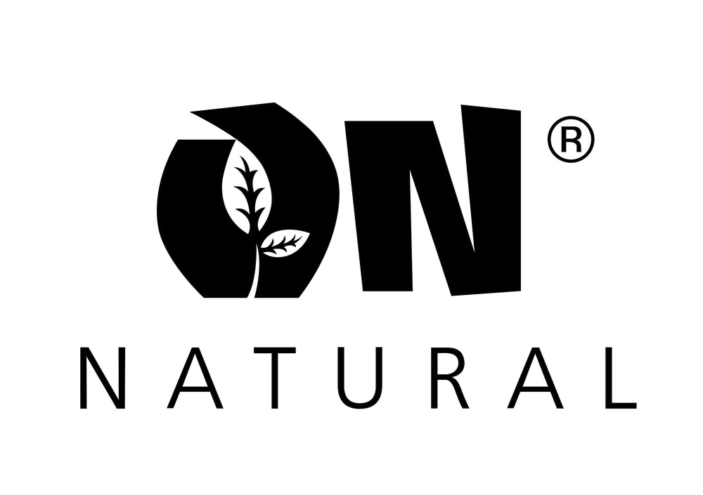 On Natural packaging design highlights premium 4 oz bottle and antioxidants.