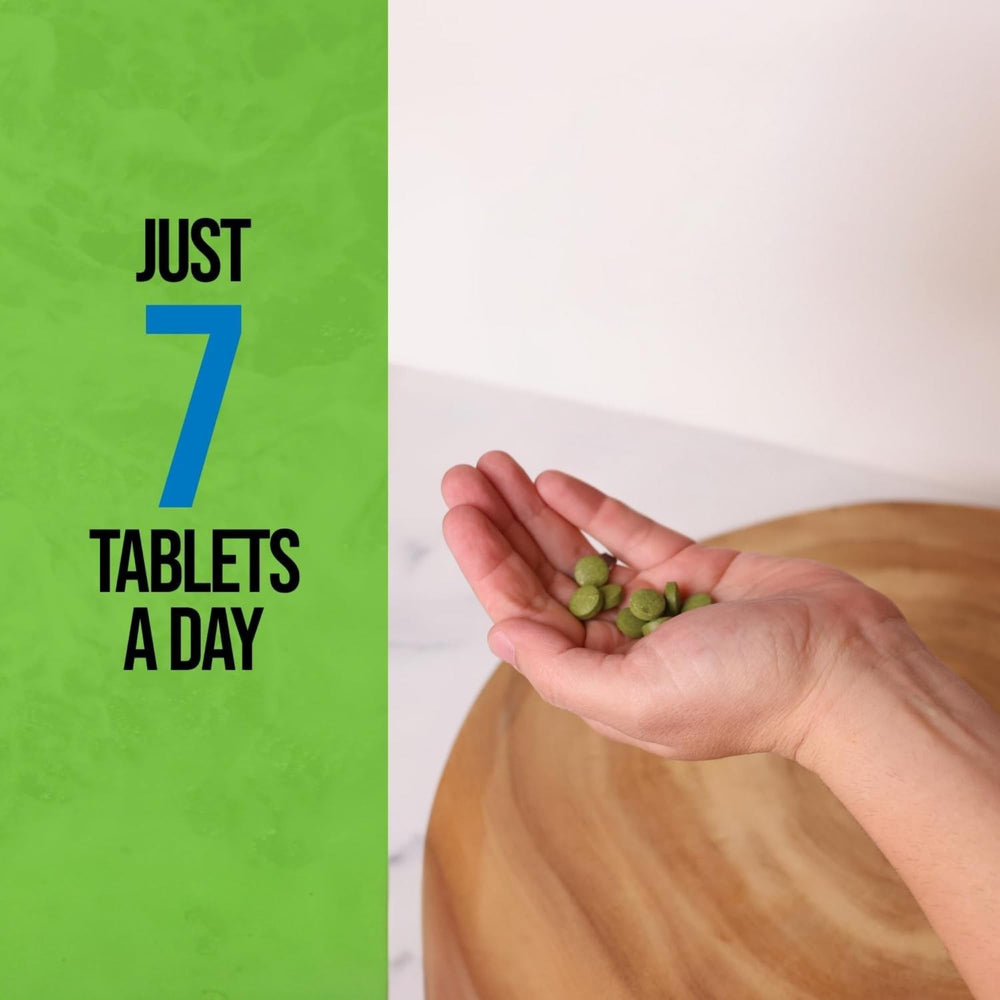 Packaging of On Target Living Wheatgrass Tablets with USDA Organic label