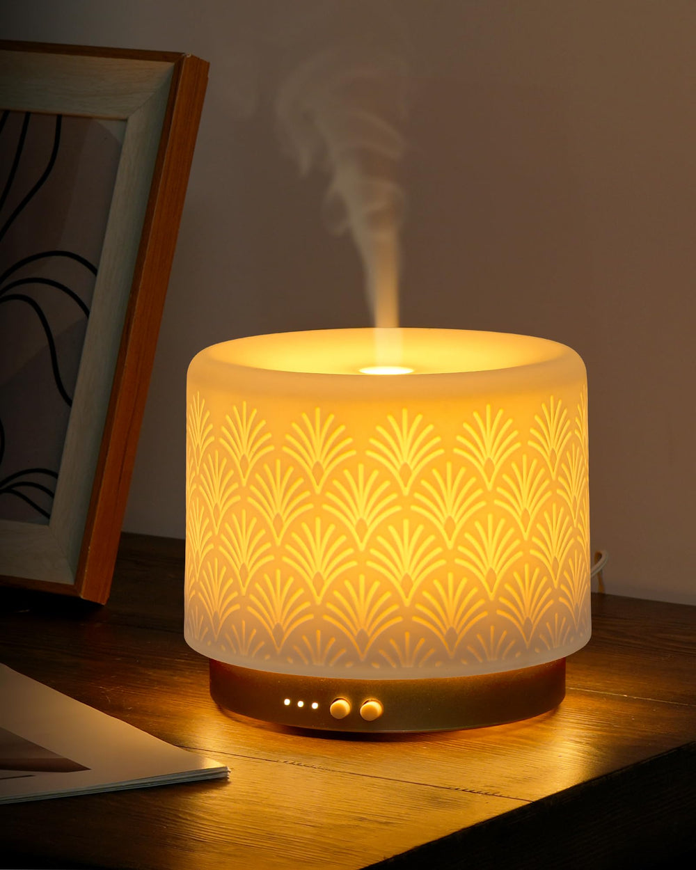 Onaboviva ceramic diffuser with coral-inspired design enhances decor and ambience.