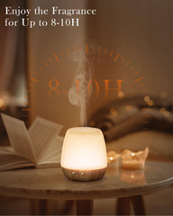 Onaboviva diffuser RGB mood lighting creates moodful ambiance.